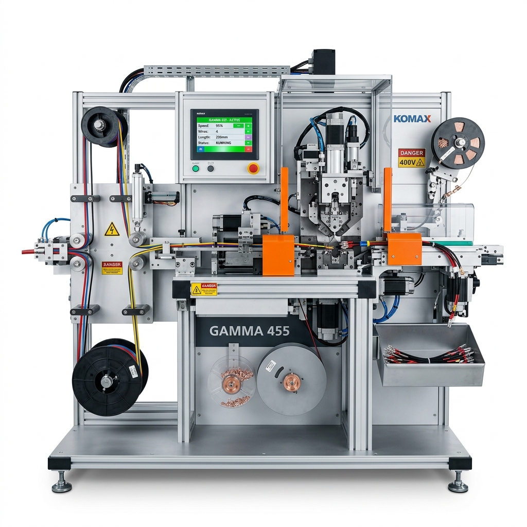 Auto Cutting & Crimping Machine