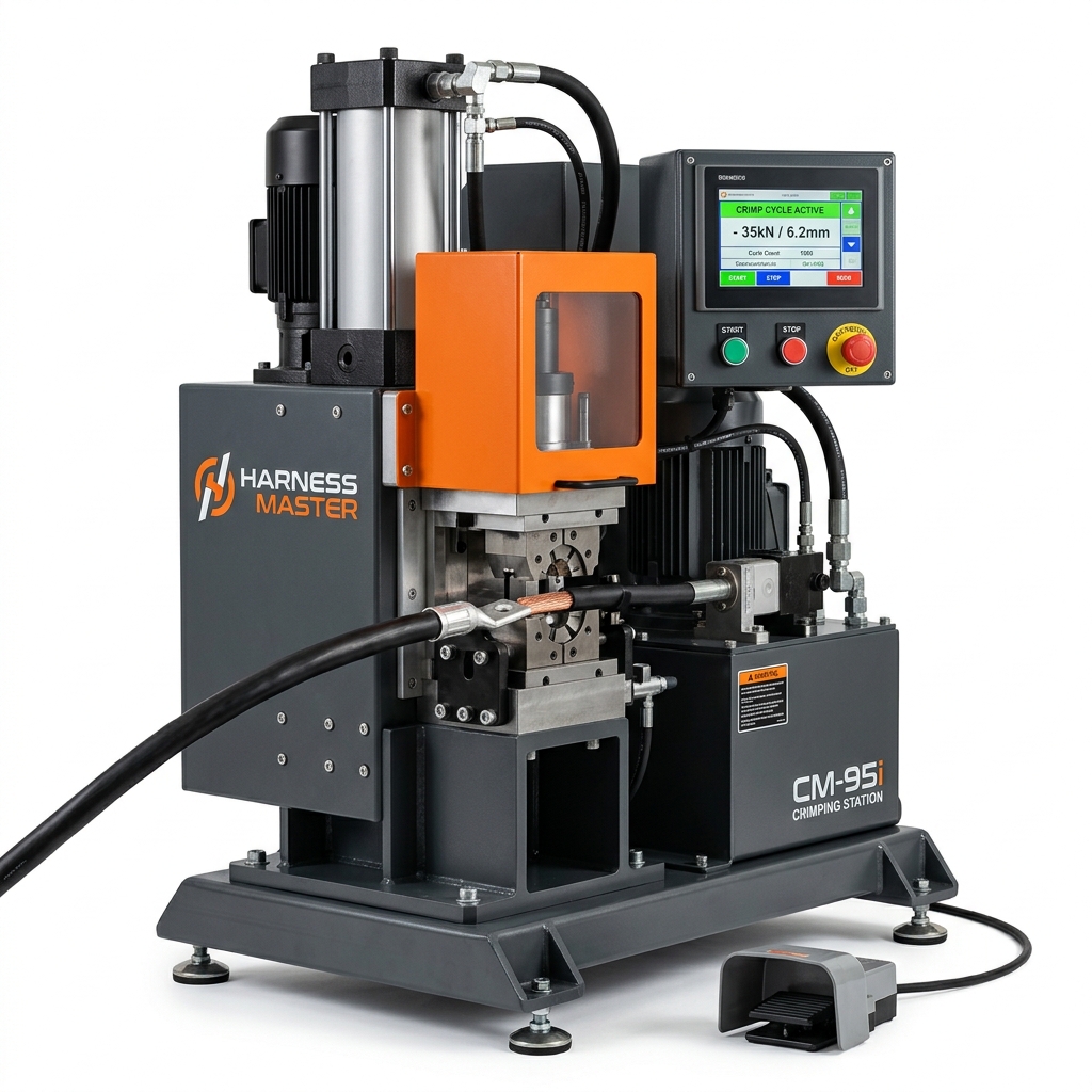 Power Cable Crimping Machine